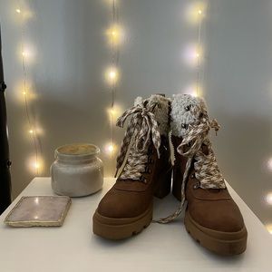 Platform Winter Booties